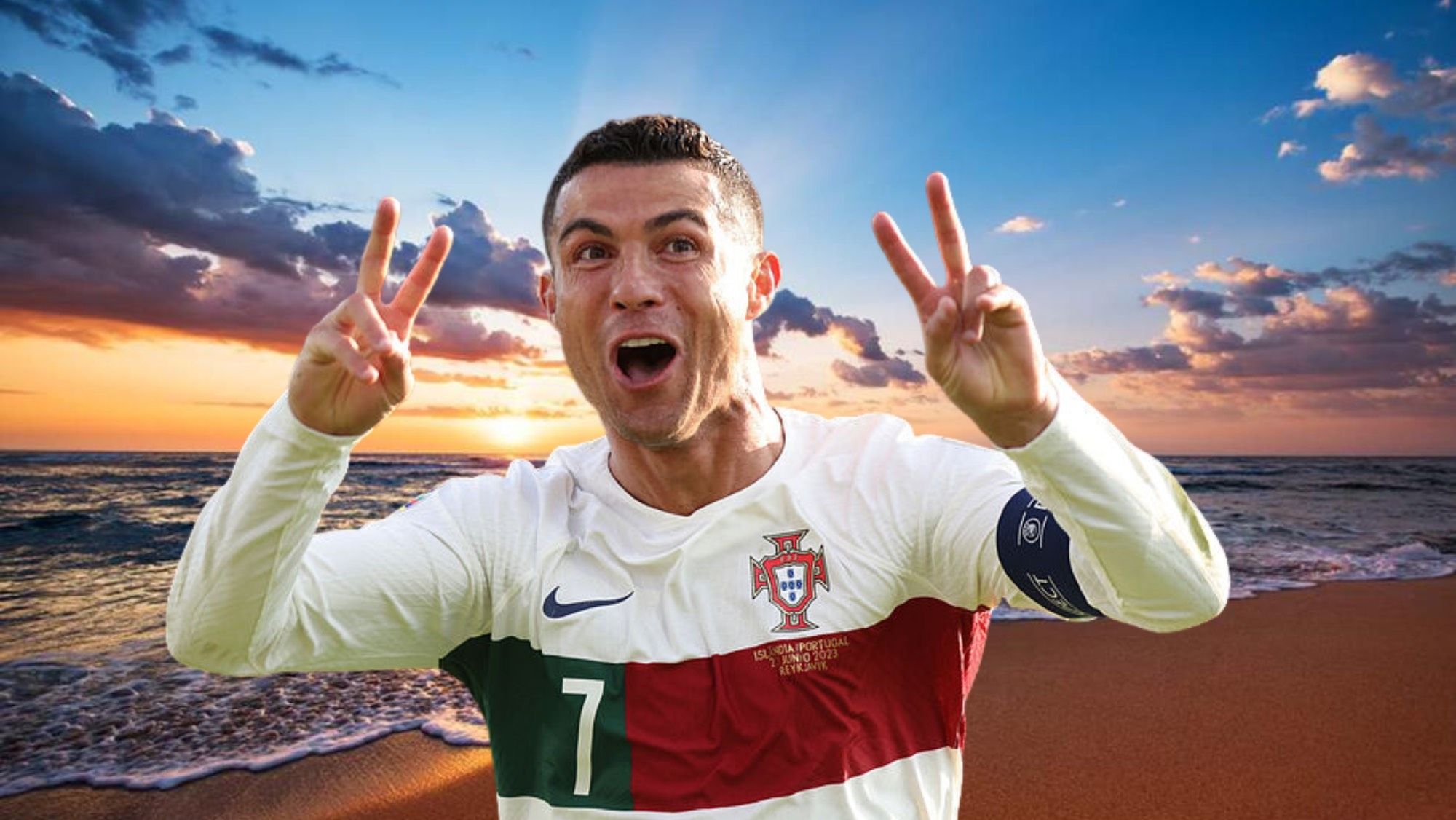 El detalle de Cristiano en sus vacaciones