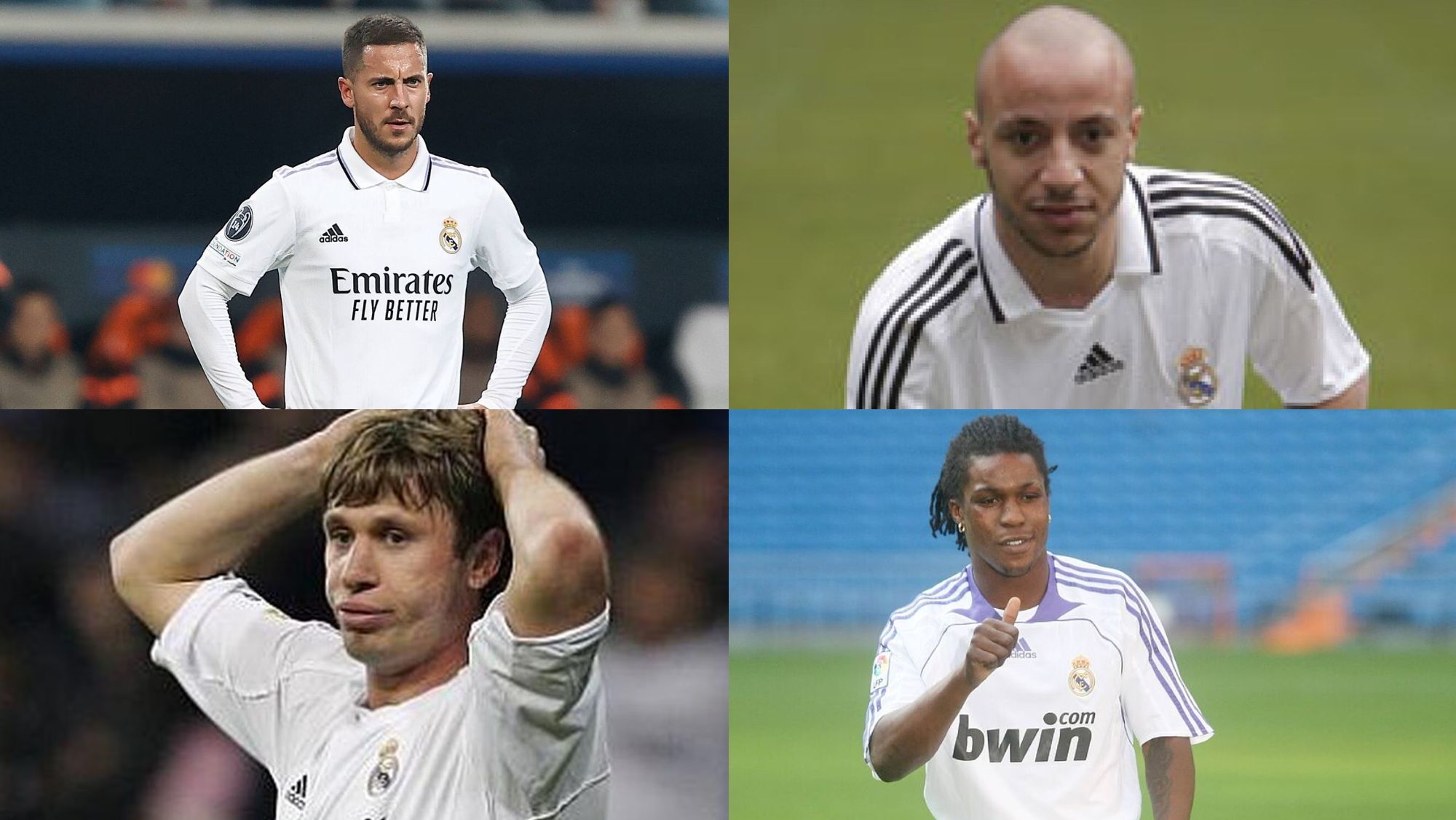 Sólo algunos de los peores fichajes del Real Madrid