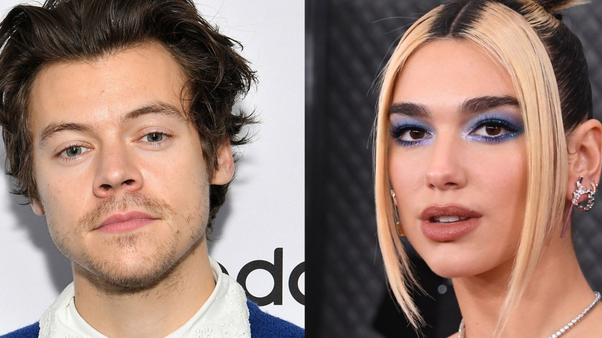 Harry Styles y Dua Lipa Harry Styles y Dua Lipa