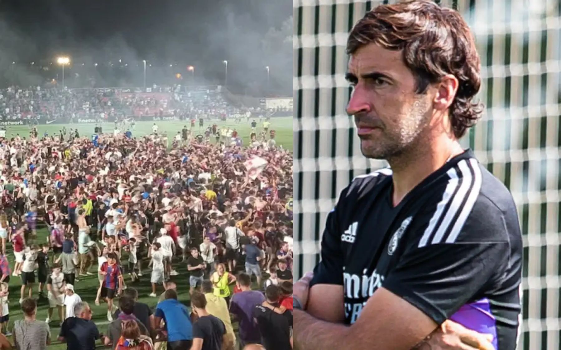 La ‘encerrona’ que vivió el Real Madrid Castilla en el campo del Eldense