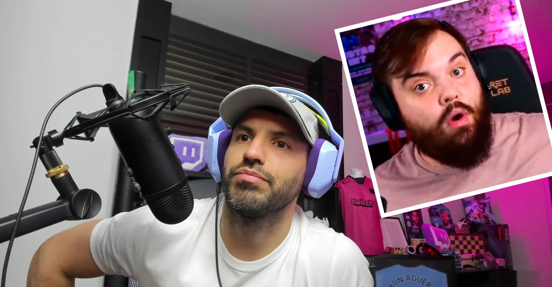 El Kun explota en directo en un stream con Ibai