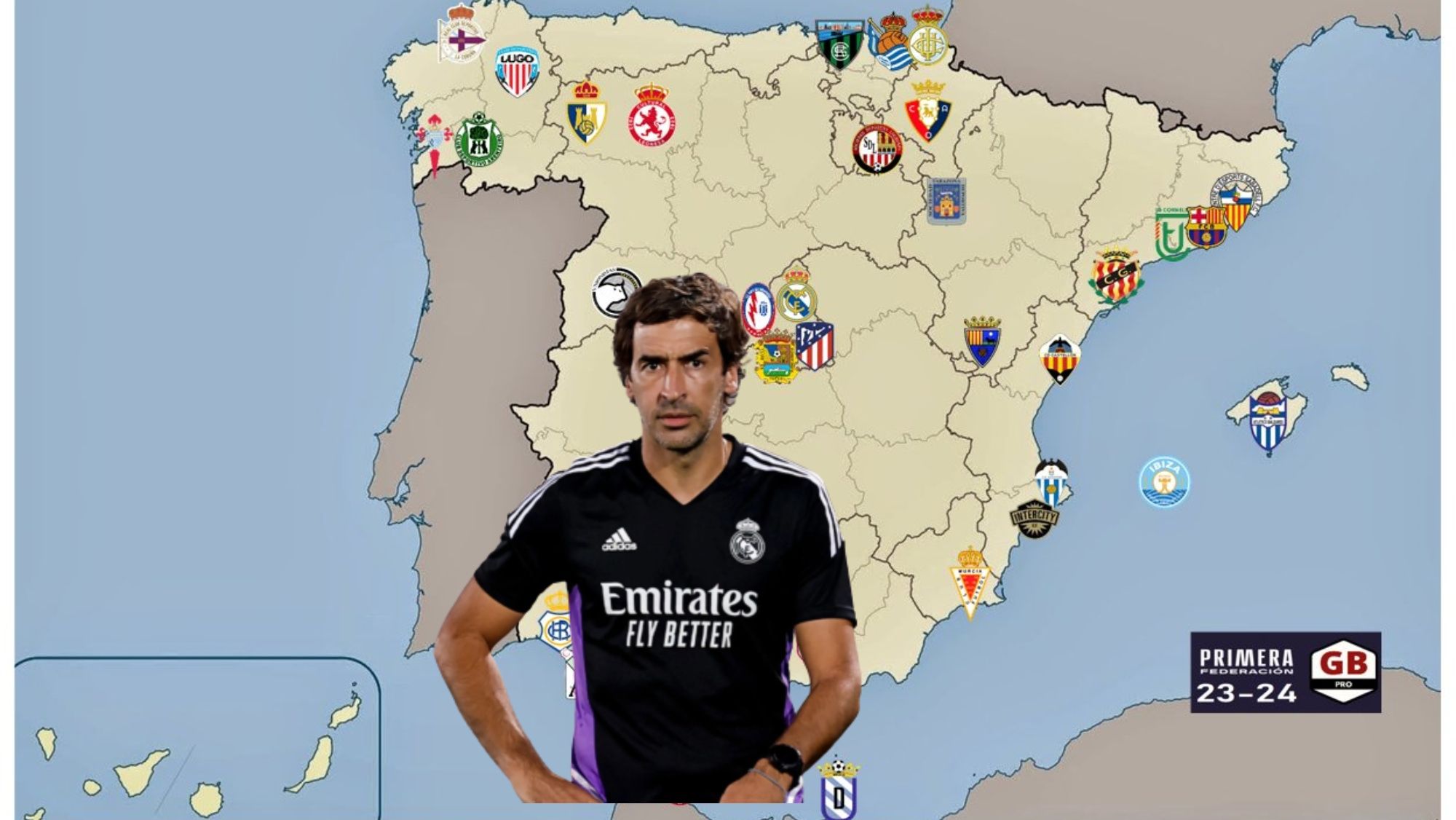 Así es el grupo de Primera RFEF para el Castilla