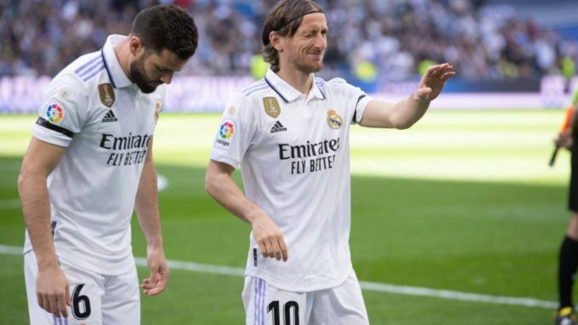 Florentino Pérez habló con Modric y Nacho