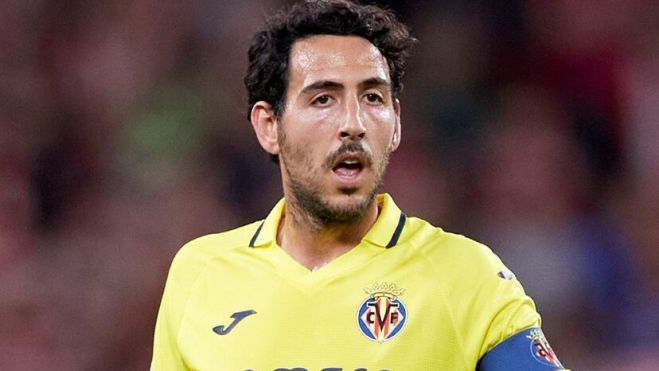 Dani Parejo con la camiseta del Villareal