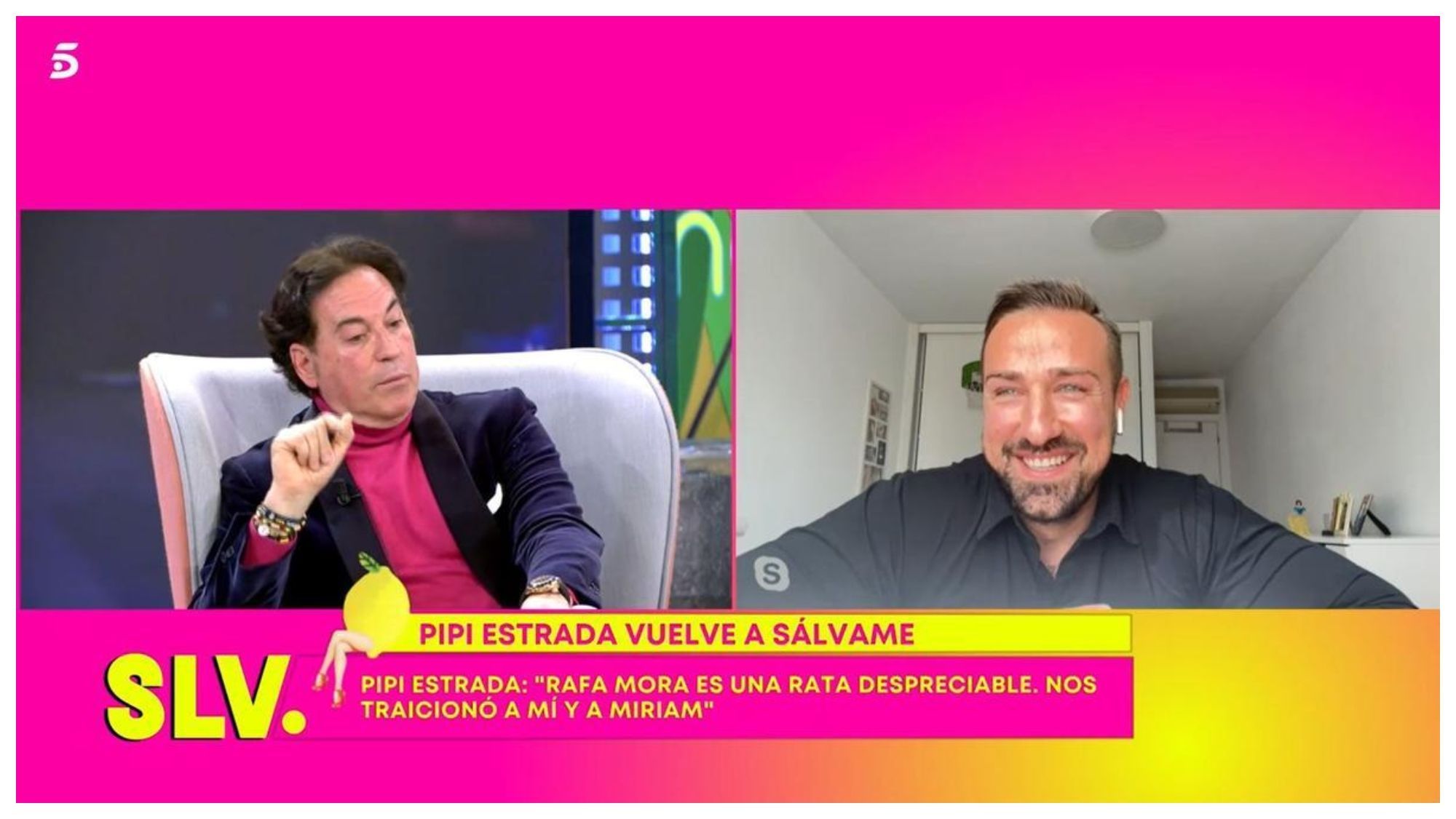 Pipi Estrada y Rafa Mora / Telecinco
