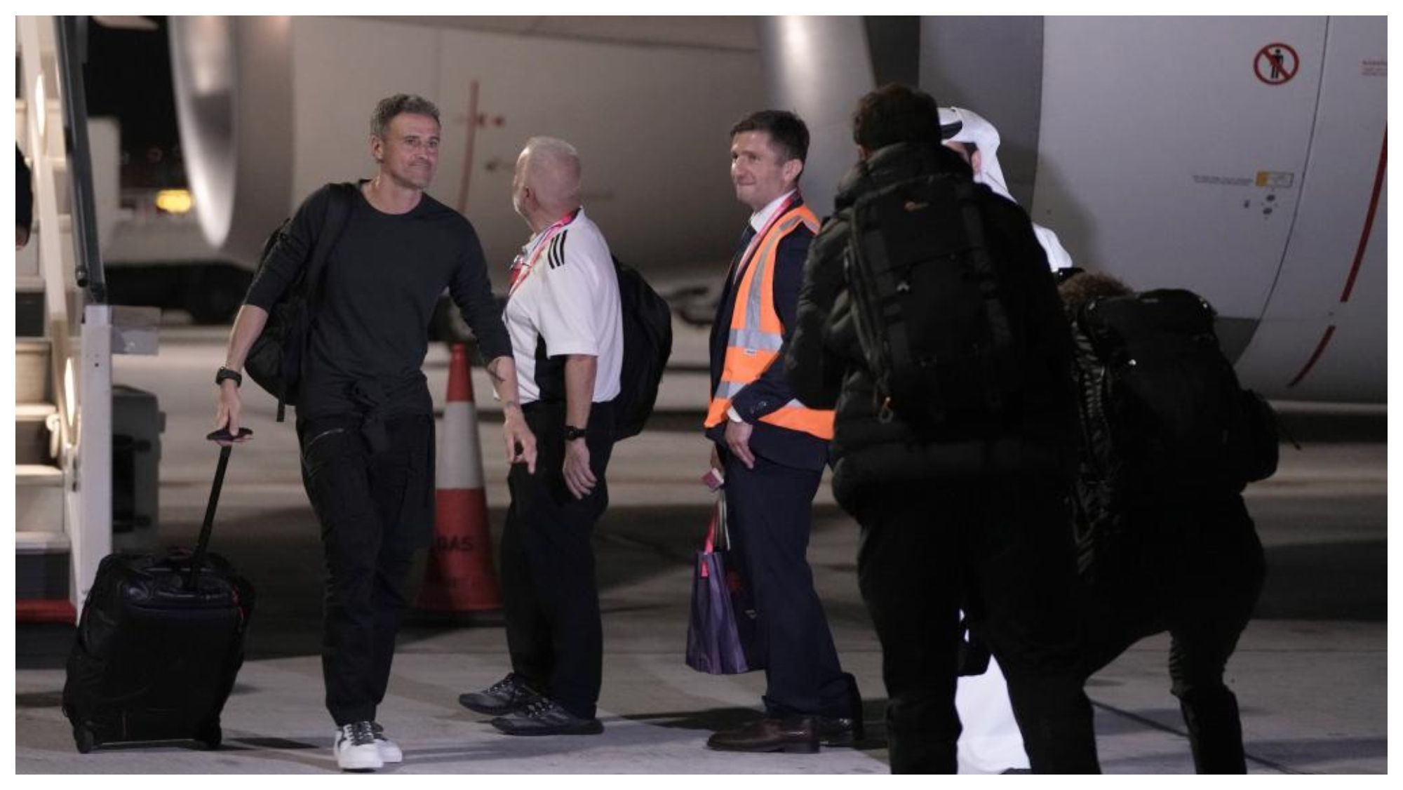 La Selección Española llega a Catar