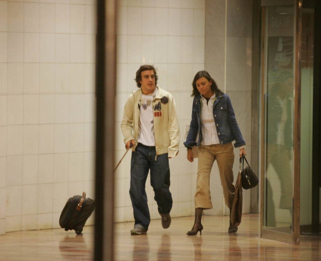Fernando Alonso y Carolina Costa Fernando Alonso y Carolina Costa
