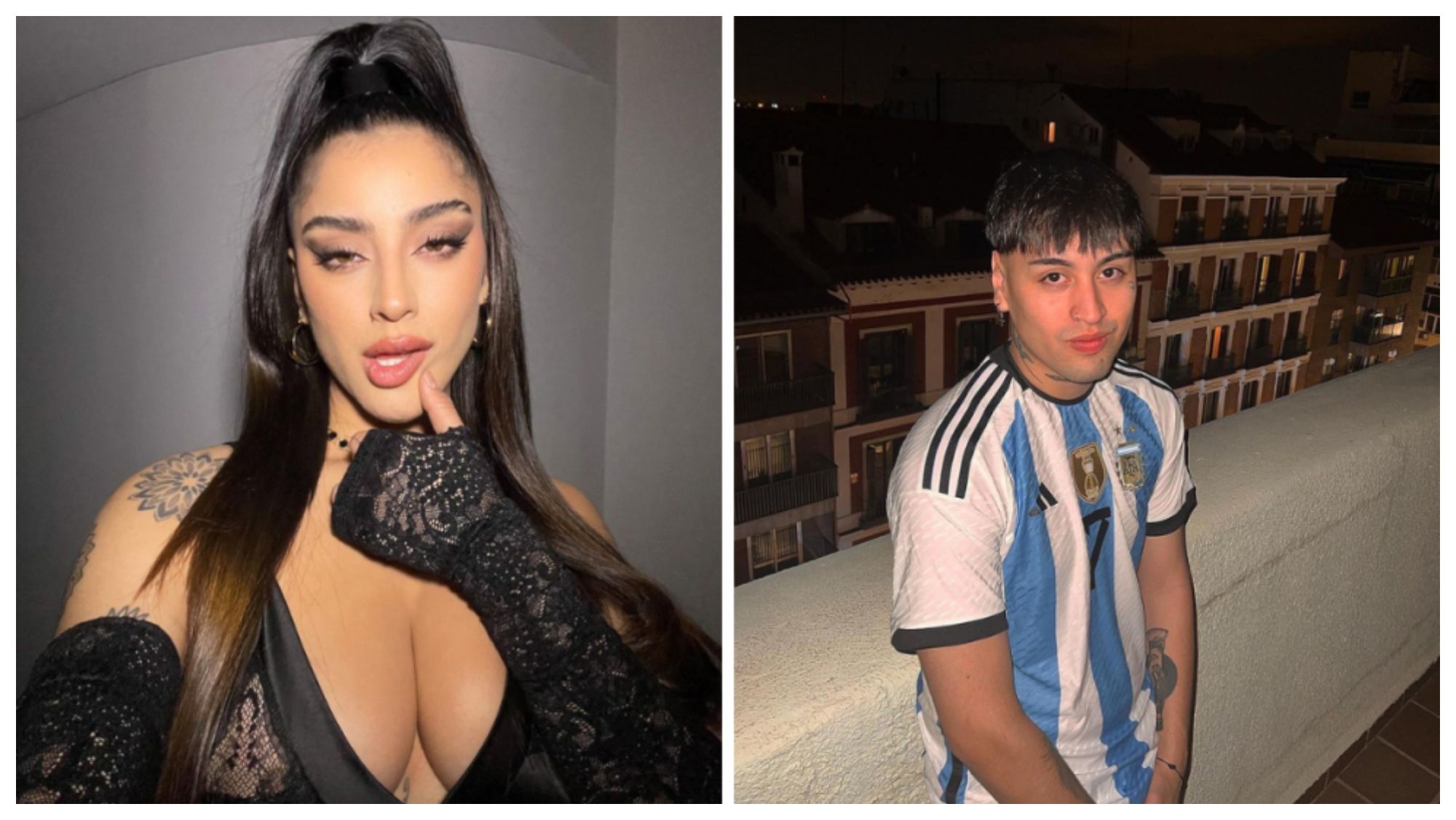 Belén Negri y Tiago PZK