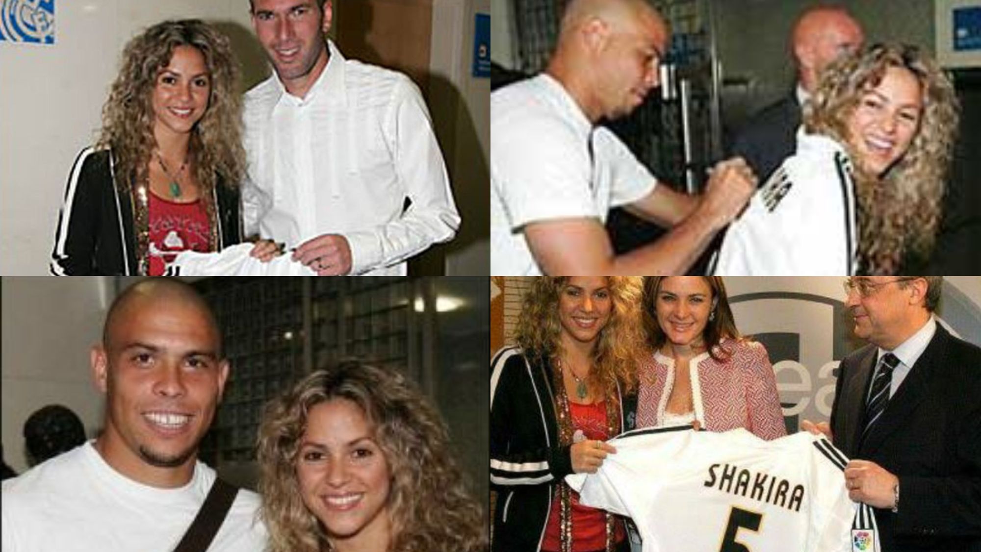 Shakira y el Real Madrid