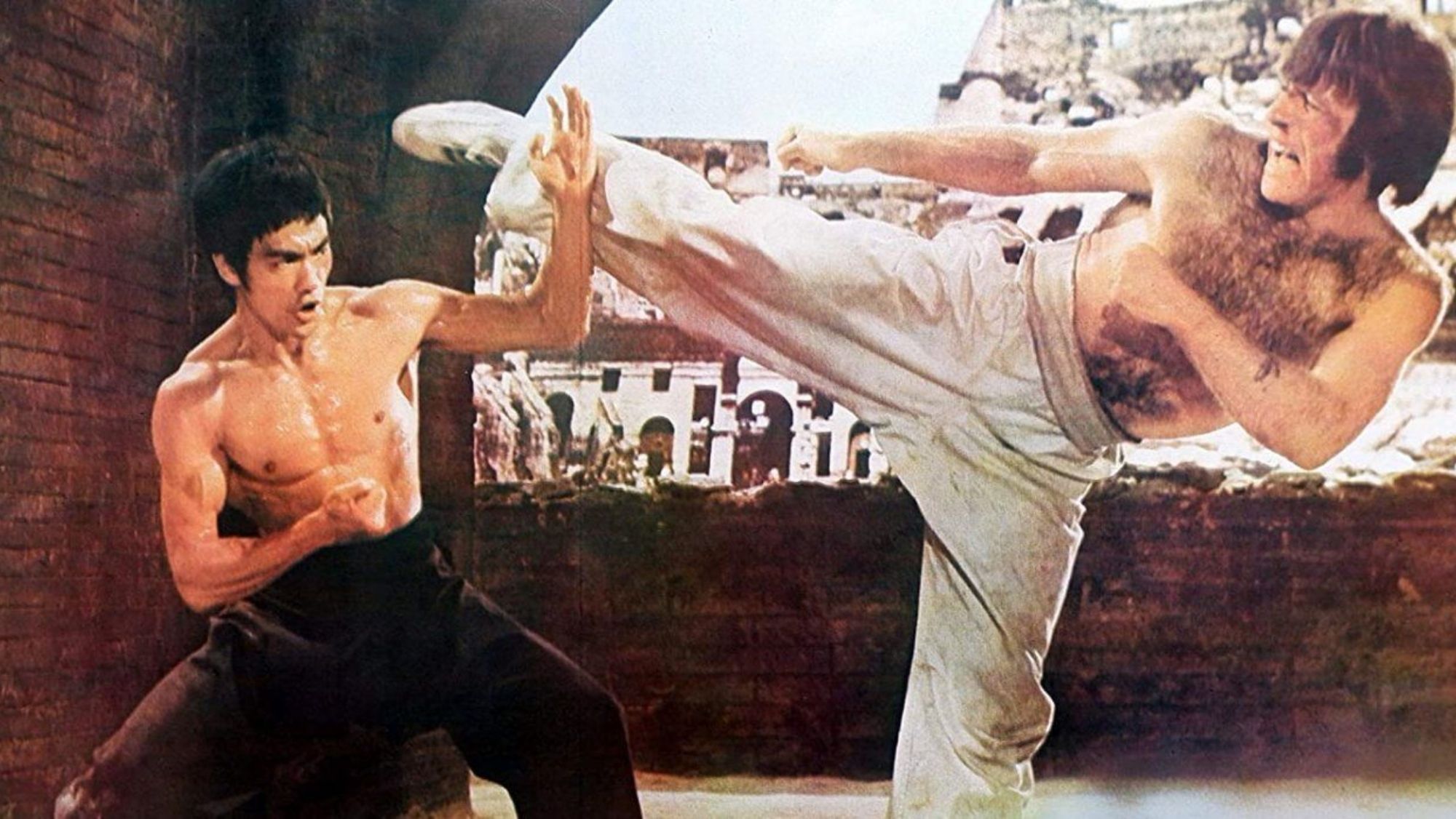 Chuck Norris y Bruce Lee