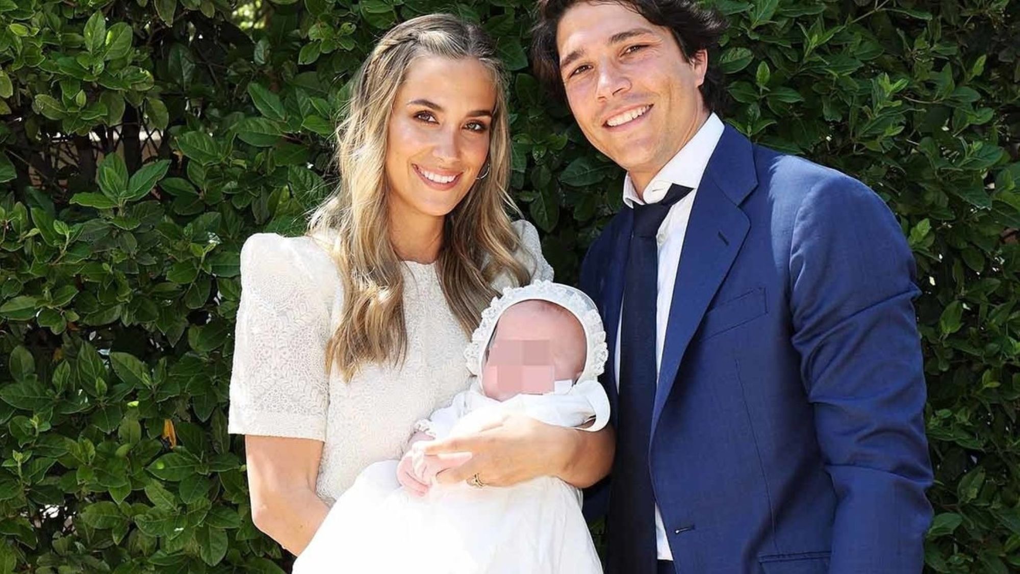 María Pombo y su familia María Pombo y su familia