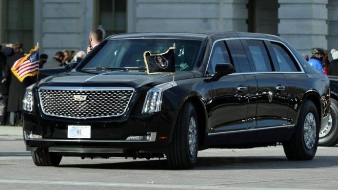 El coche de Joe Biden