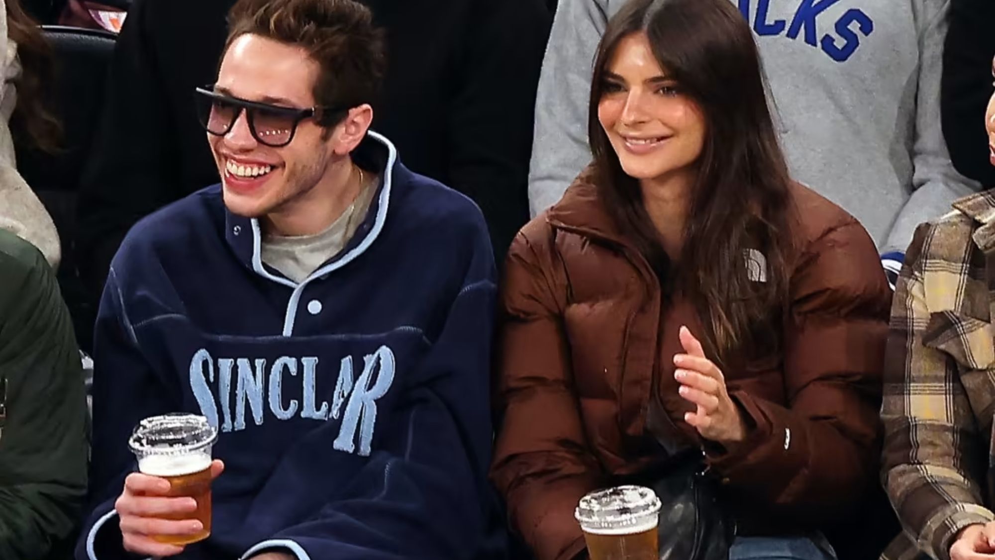 Emily Ratajkowski y Pete Davidson