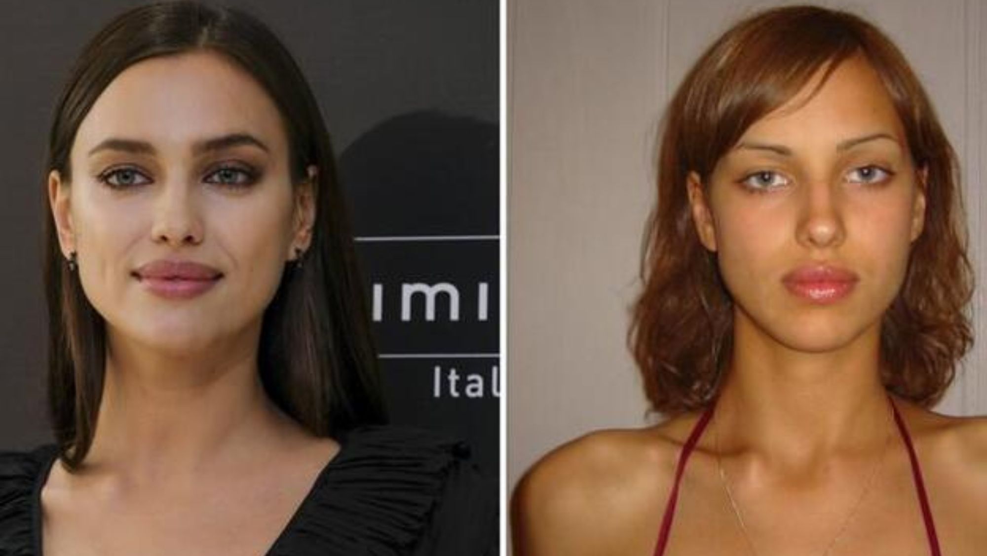 Antes y ahora de Irina Shayk Antes y ahora de Irina Shayk