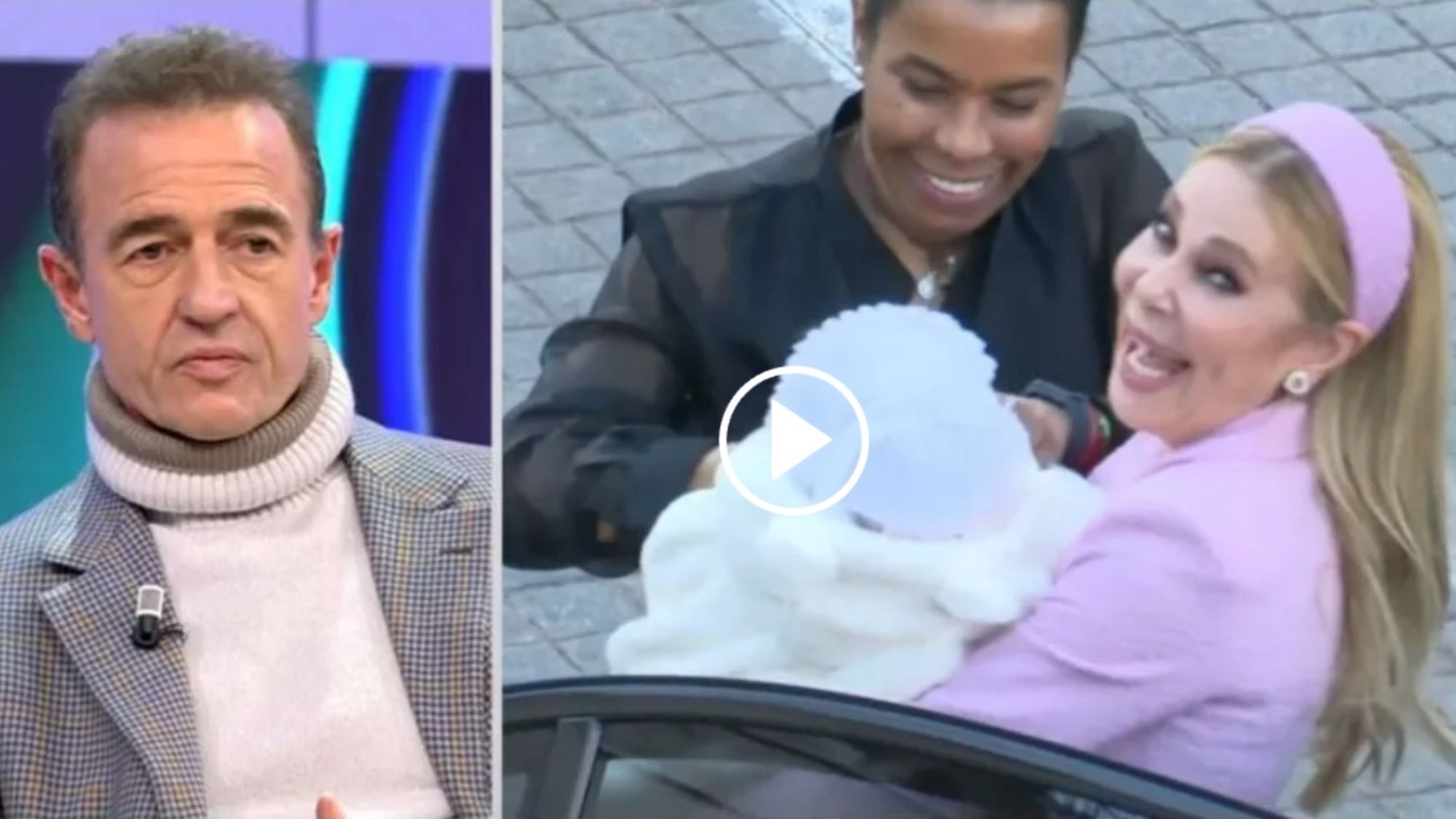 Ana Obregón se lleva un zasca de Alessandro Lequio por el bautizo de su nieta %22Eso no v…”