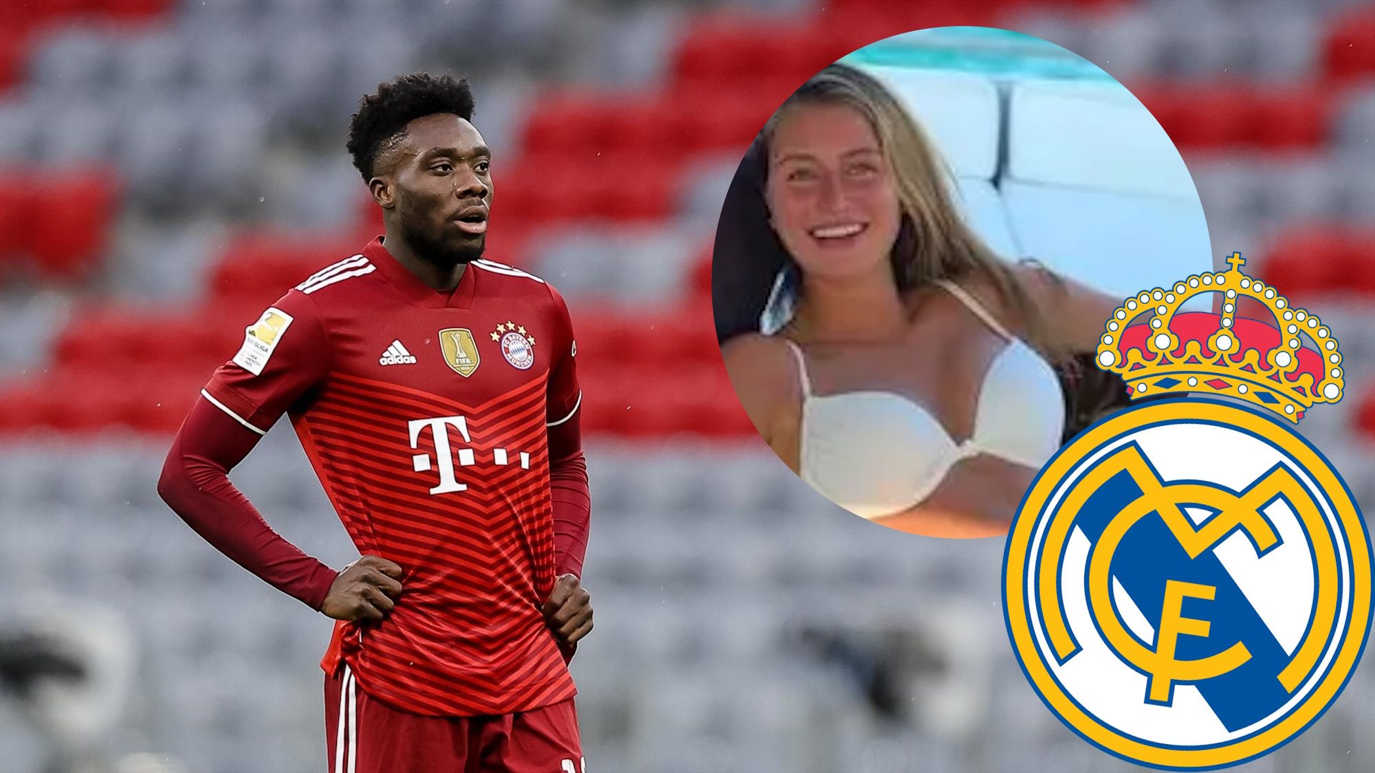 Alphonso Davies, 'traumado' por culpa de su exnovia ella no le acompañará al Madrid