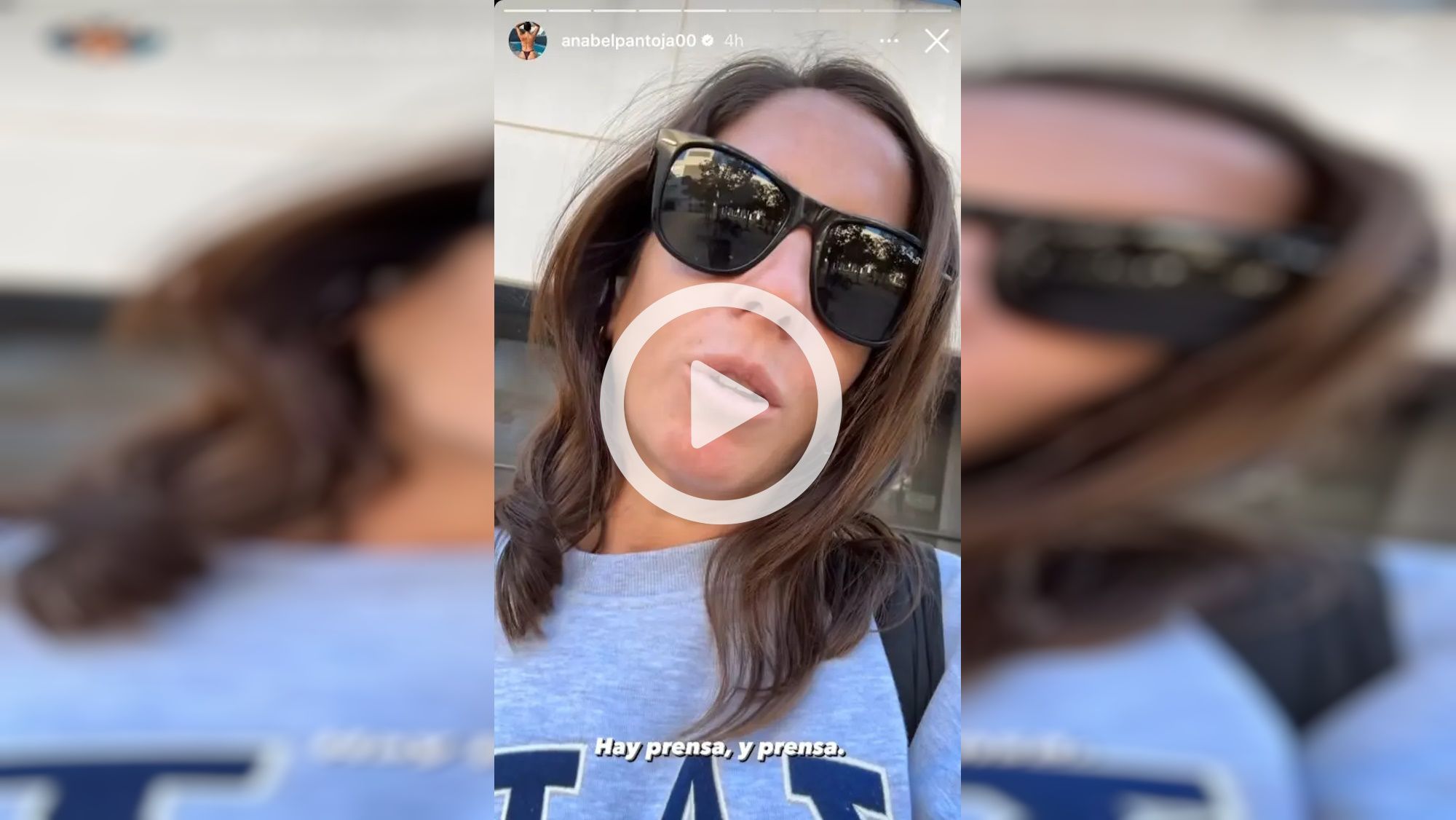 Anabel Pantoja estalla en redes sociales, su vídeo ya es viral