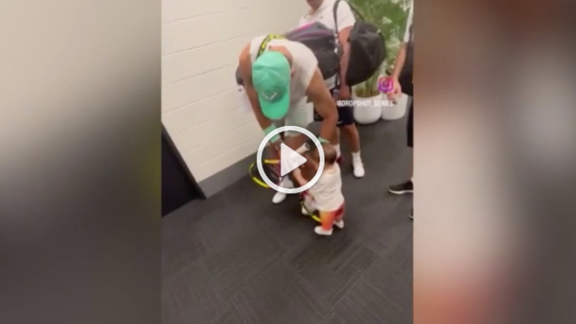 Rafa Nadal, ‘amenazado’ por su propio hijo  el vídeo se ha hecho viral