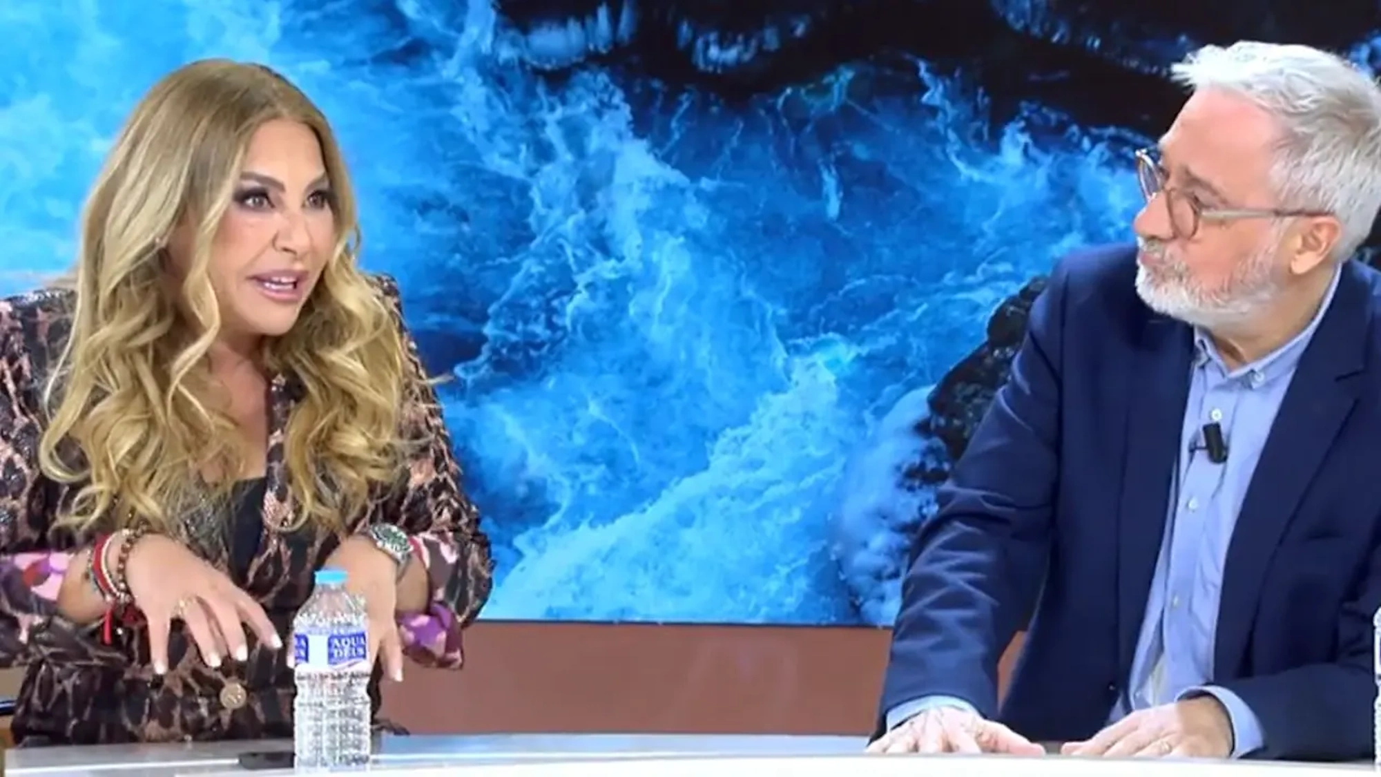 Xavier Sardà hace estallar a Cristina Tárrega por una acción en sus pechos