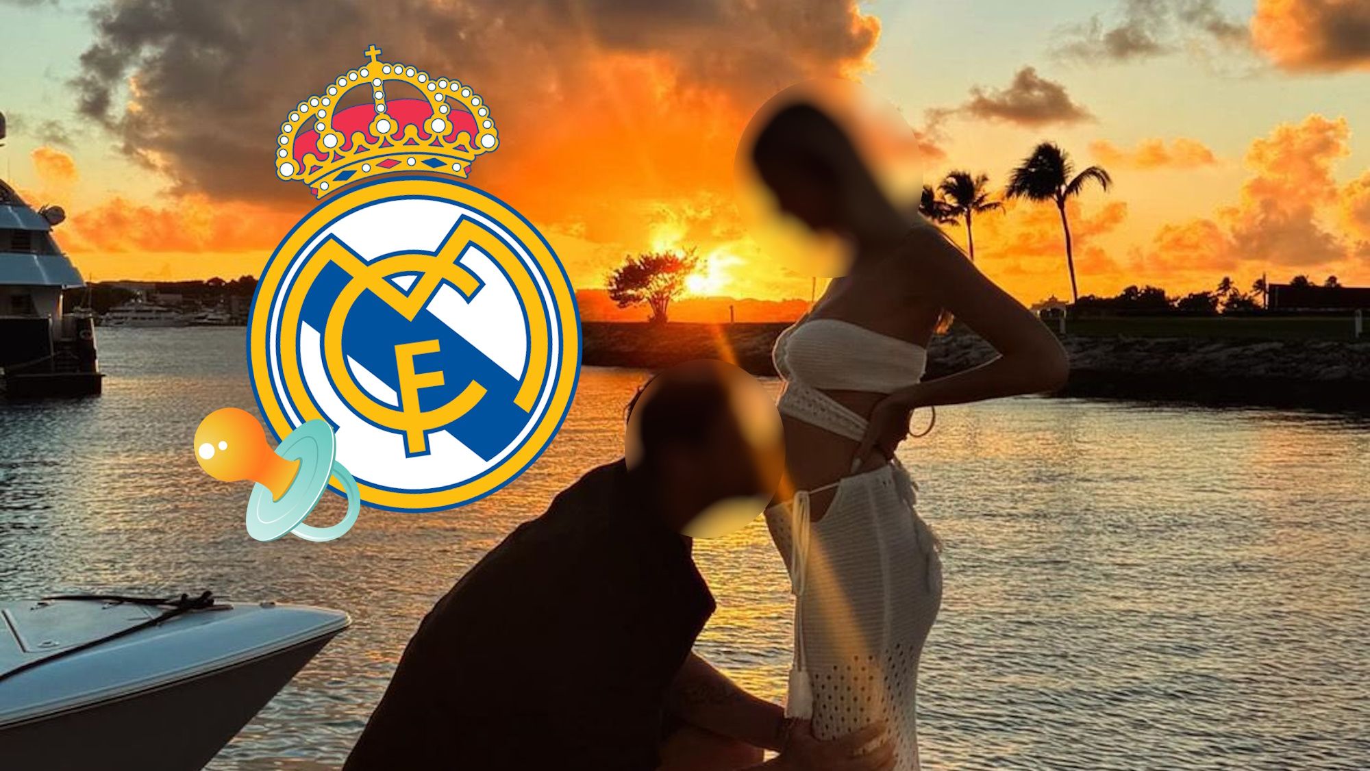 Un crack del Real Madrid anuncia su futura paternidad con la foto más emotiva