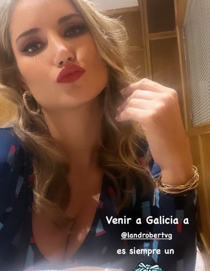 Historia de Instagram de Alba Carrillo