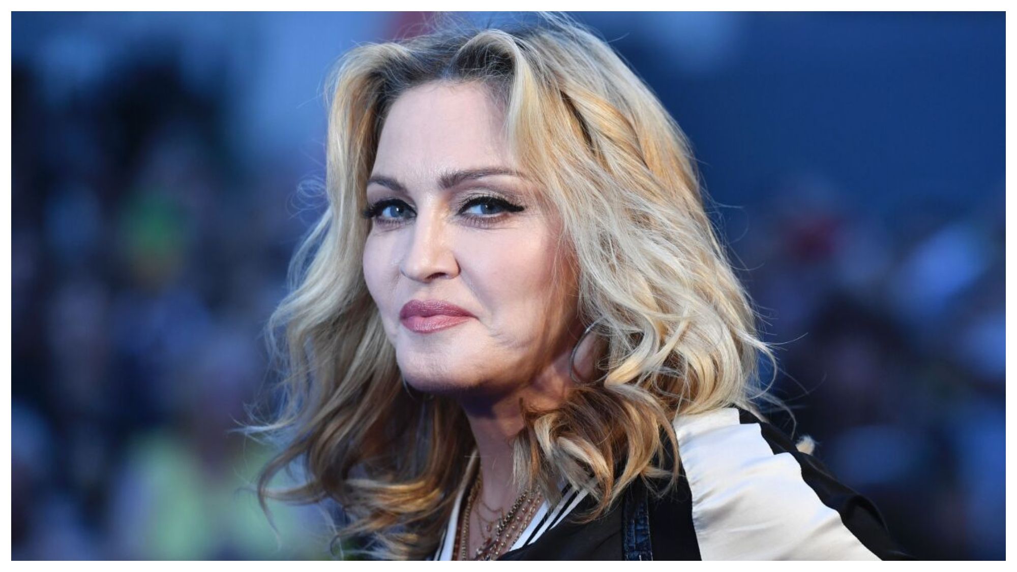 Madonna durante un evento antes de su cambio radical 