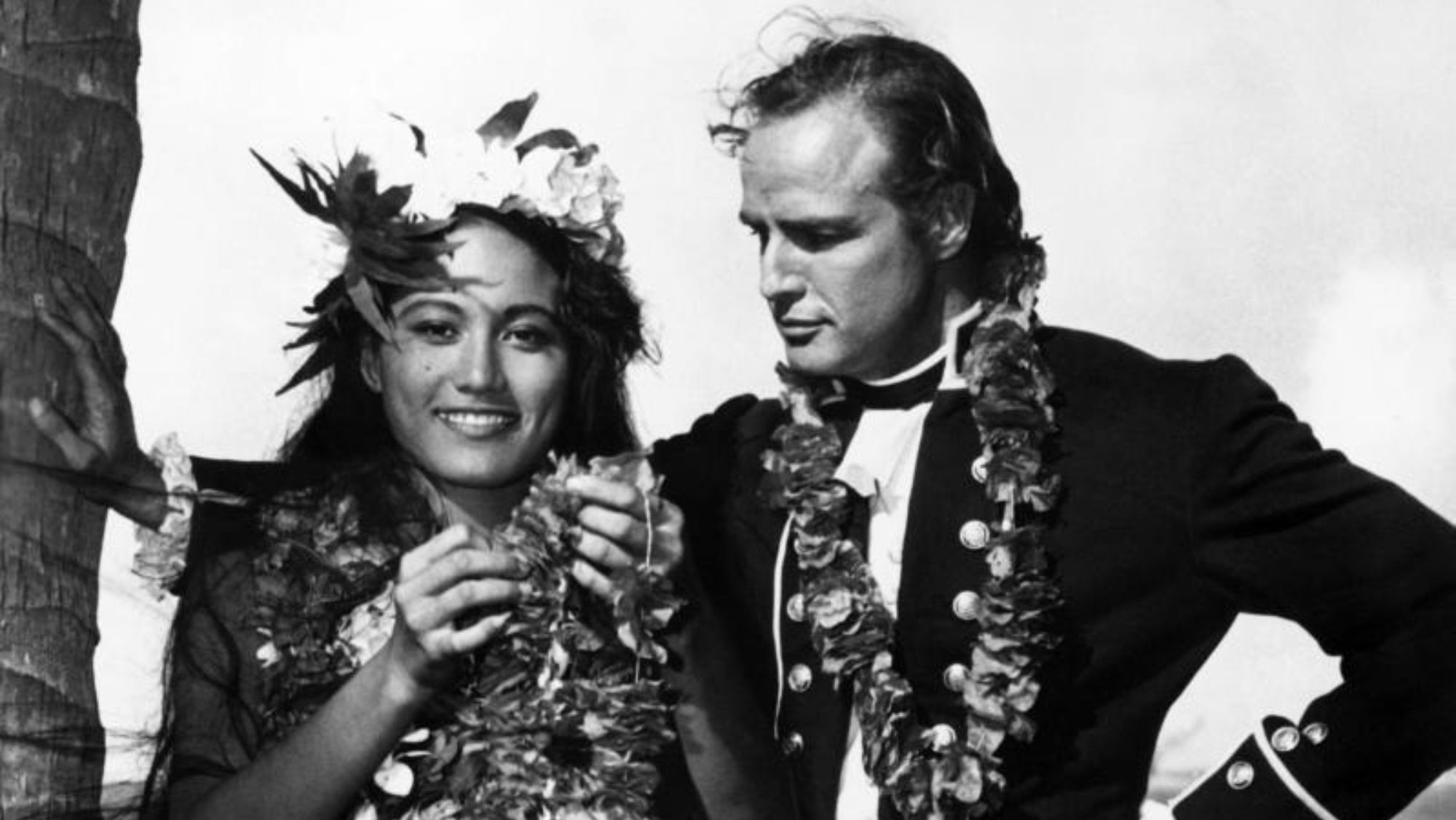 Marlon Brando y Tarita Teriipaia Marlon Brando y Tarita Teriipaia