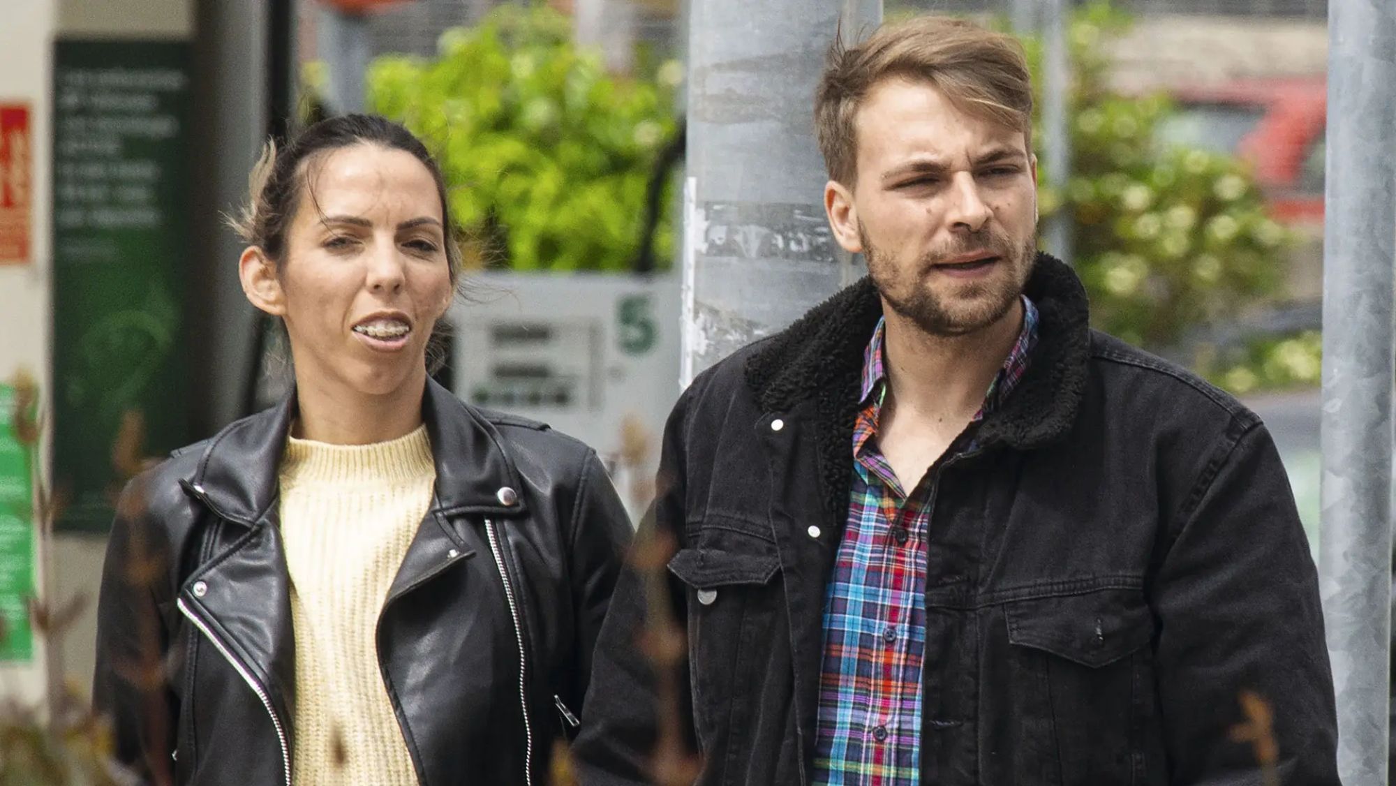 El hijo de Carmen Borrego, José María y su nuera Paola El hijo de Carmen Borrego, José María y su nuera Paola