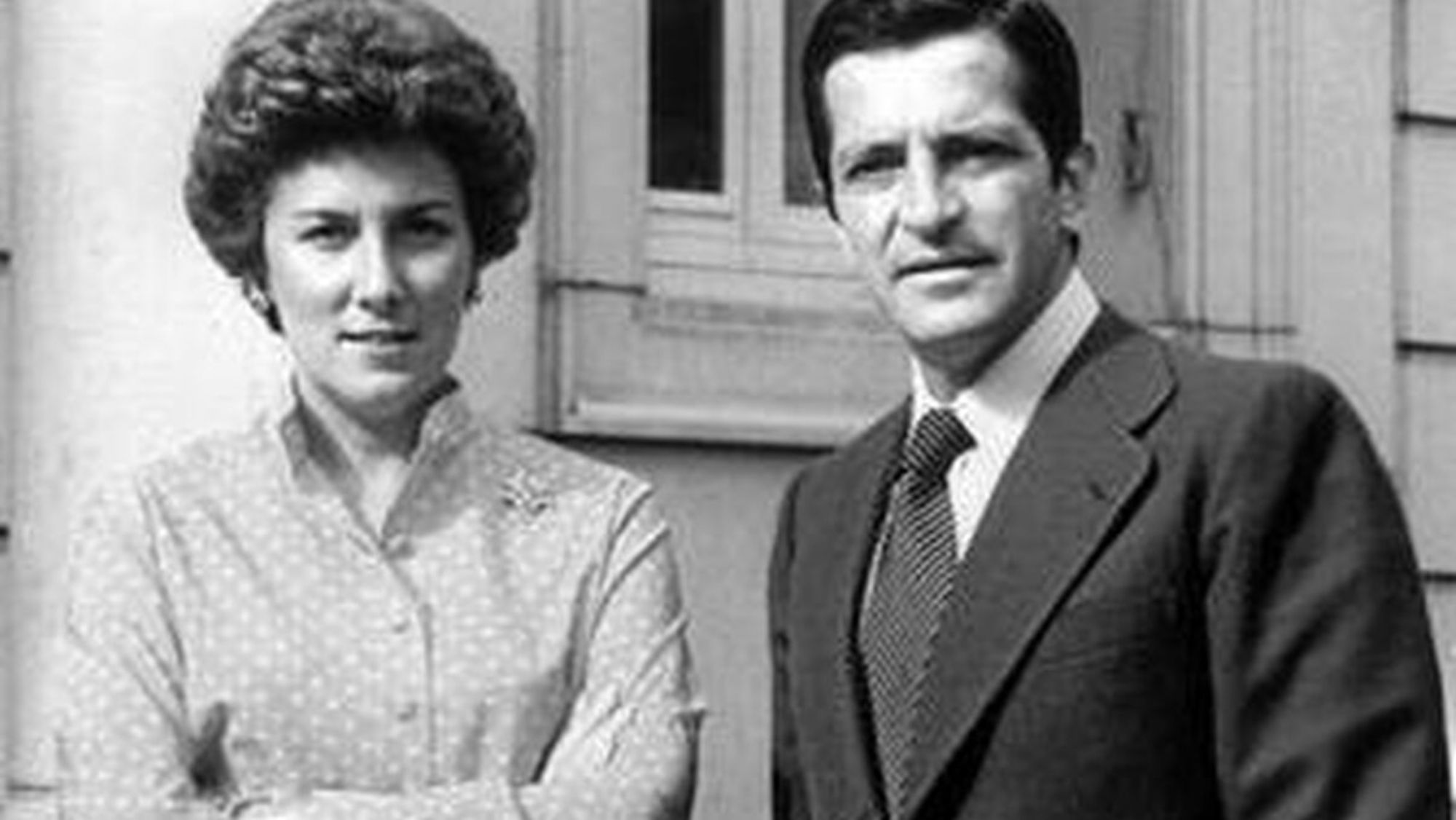 Amparo Illana y Adolfo Suárez