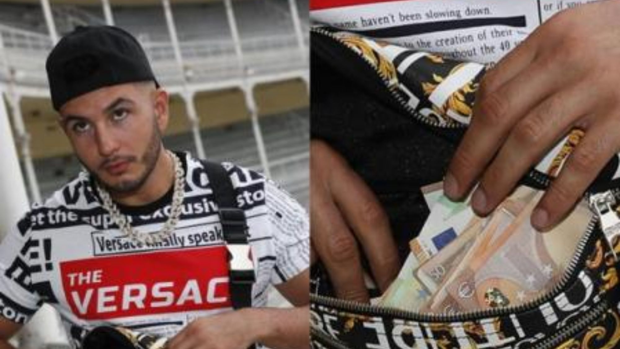 Omar Montes no se corta mostrando riqueza Omar Montes no se corta mostrando riqueza