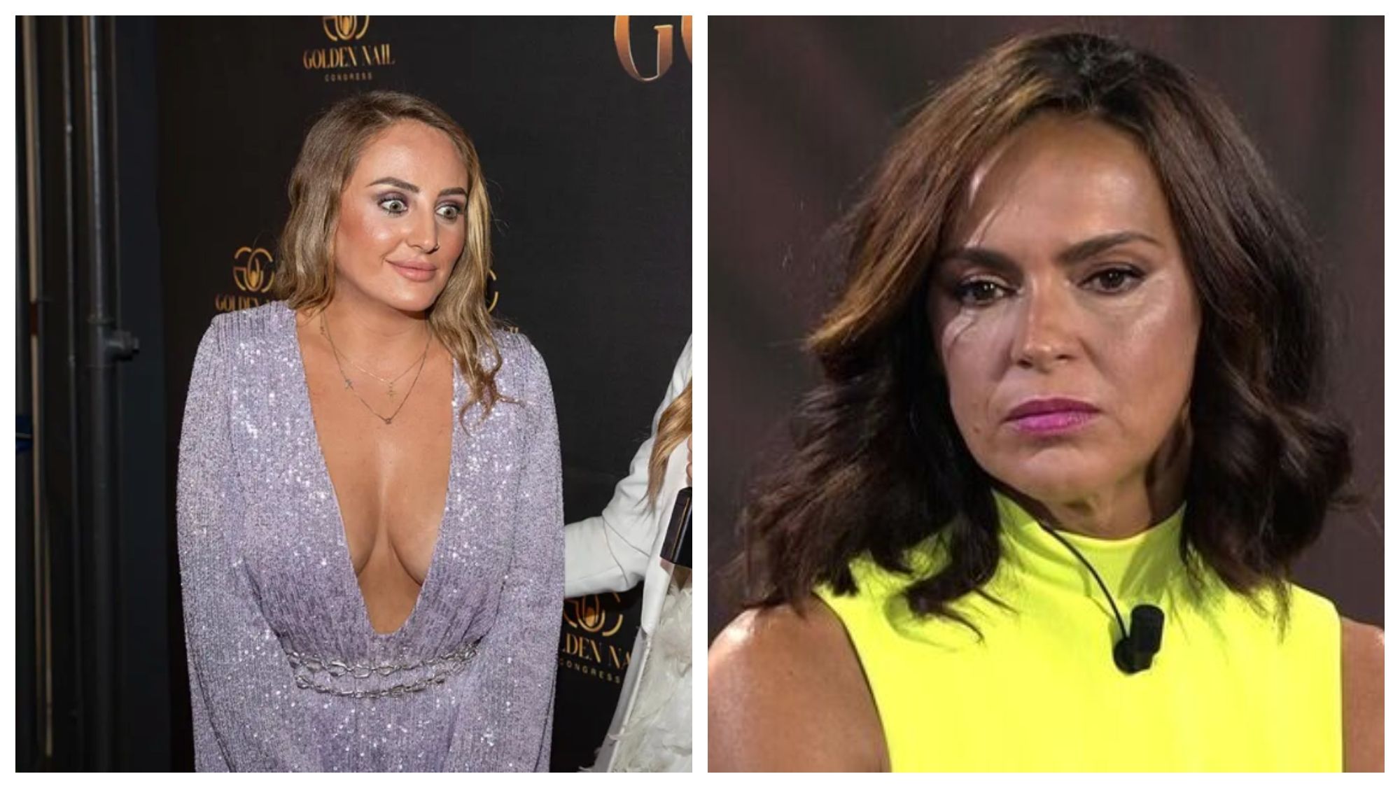Rocío Flores y Olga Moreno