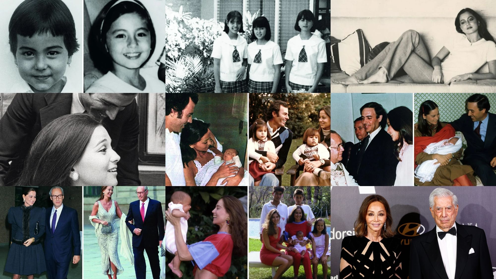 Momentos de la vida de Isabel Preysler Momentos de la vida de Isabel Preysler
