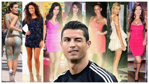 La mujer con la que Cristiano Ronaldo coqueteó en plena presentación con el  Al Nasrr: la cara de 'Gio' lo dice todo