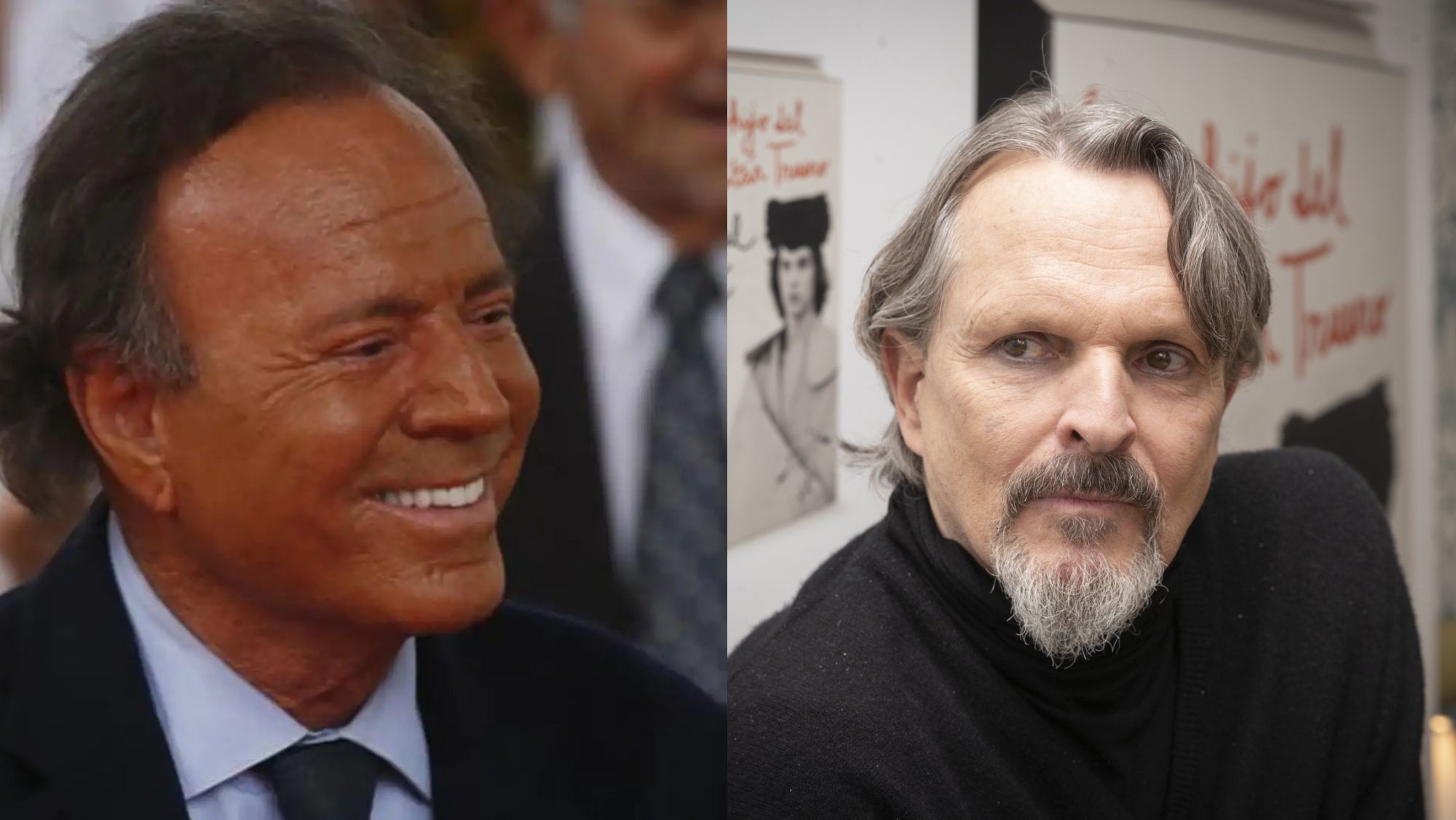 Julio Iglesias y Miguel Bosé
