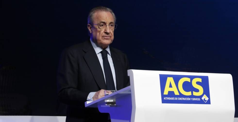 Florentino Pérez, presidente de ACS Florentino Pérez, presidente de ACS