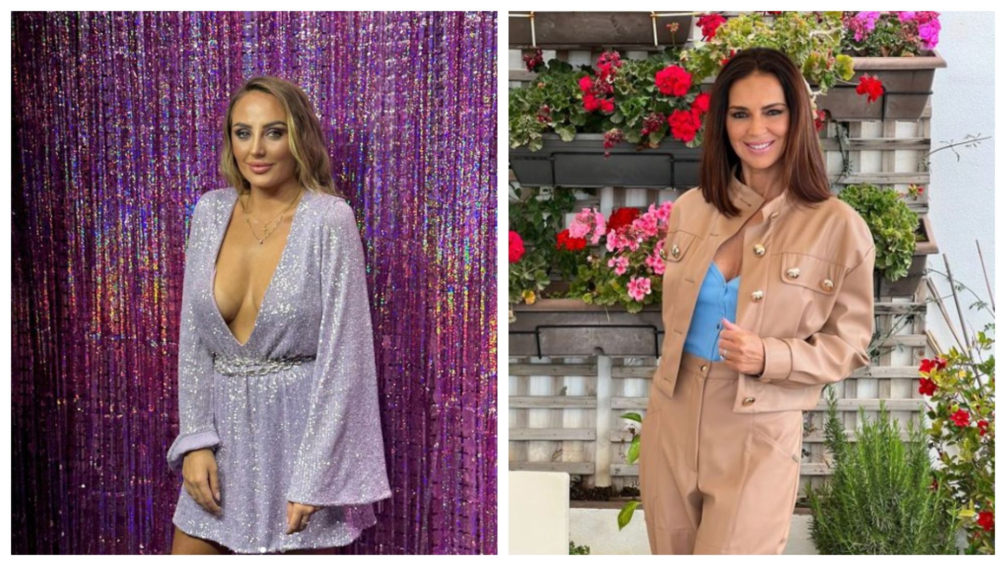 Rocío Flores y Olga Moreno