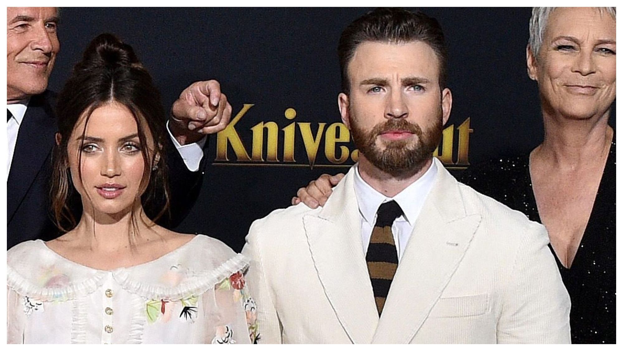 Ana de Armas y Chris Evans