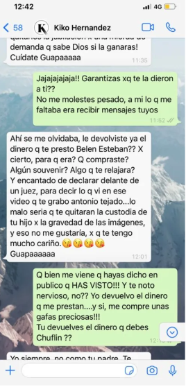 Conversación entre Kiko Y Chayo Conversación entre Kiko Y Chayo