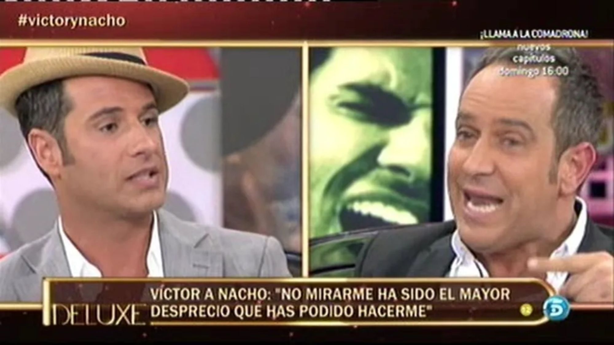 Víctor Sandoval y Nacho Polo enfrentados Víctor Sandoval y Nacho Polo enfrentados