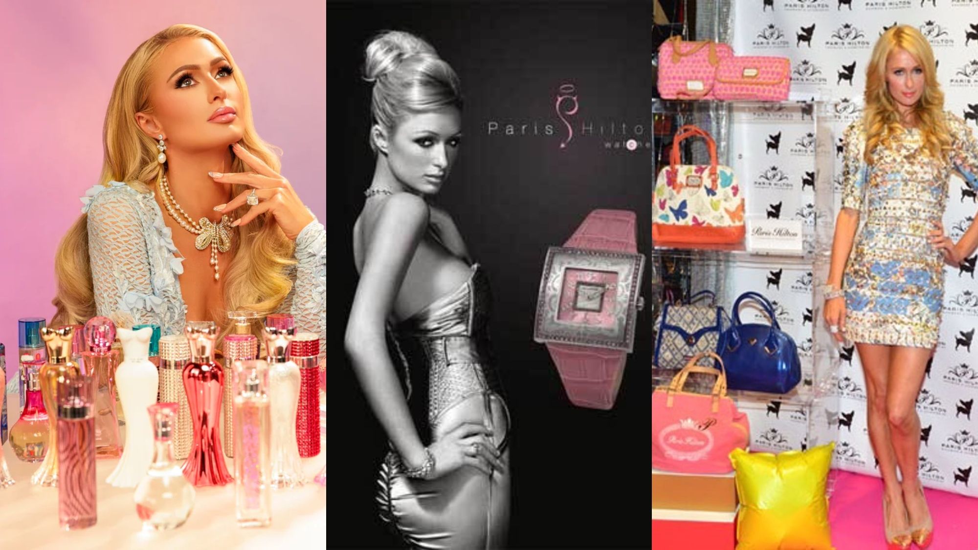 Fragancias, relojes y bolsos de Paris Hilton