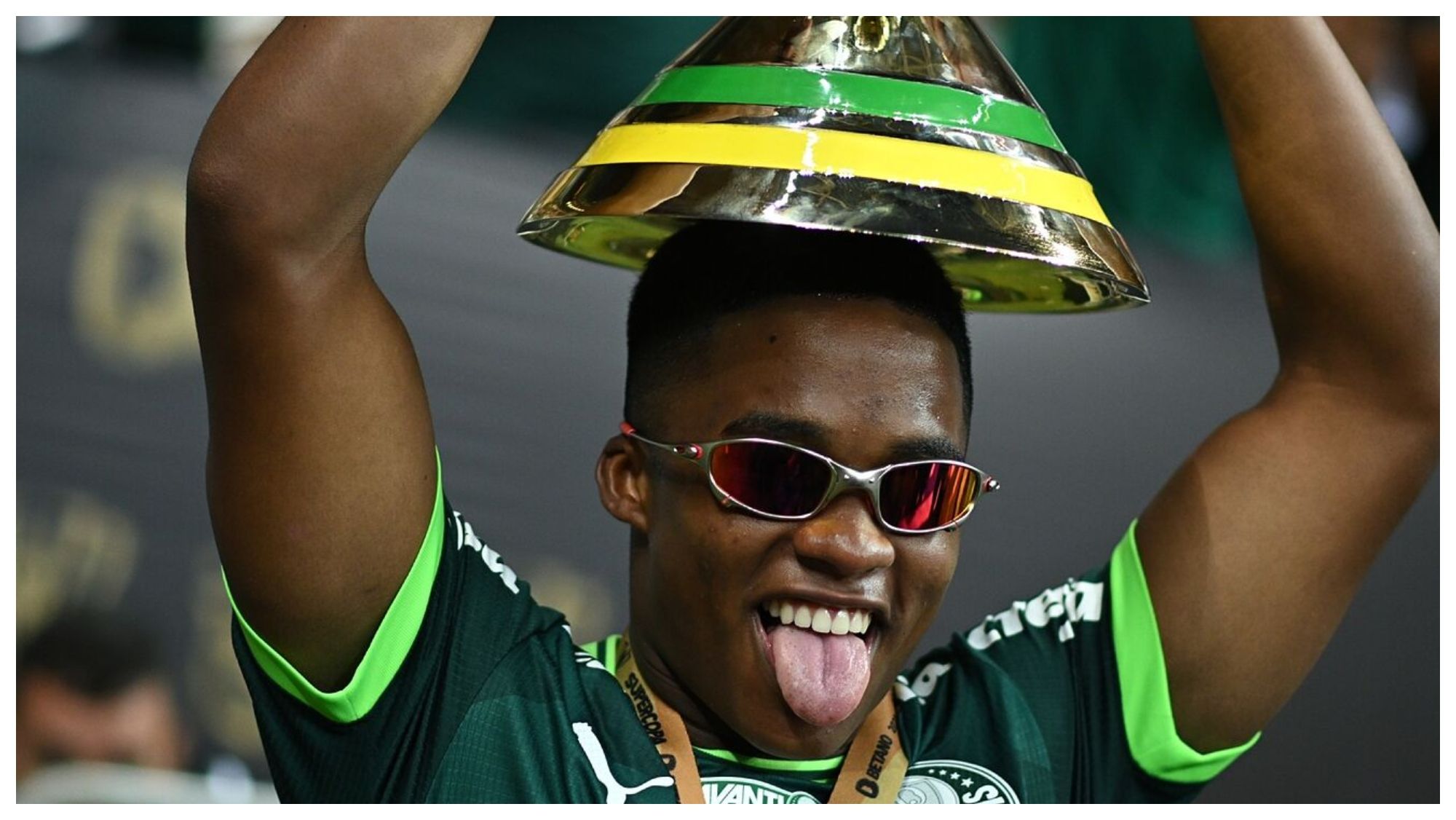 Endrick con Palmeiras