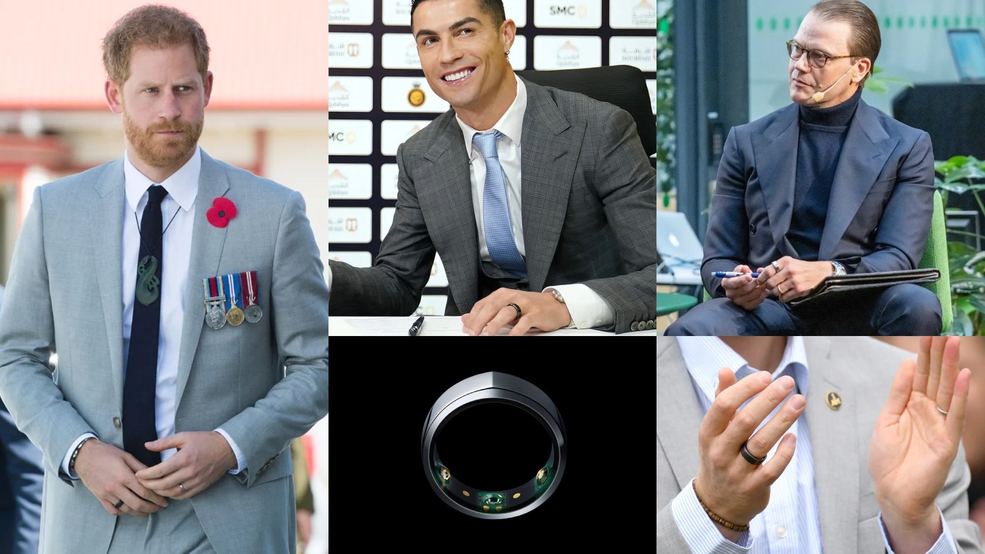 Príncipe Harry y otros famosos con el anillo Príncipe Harry y otros famosos con el anillo