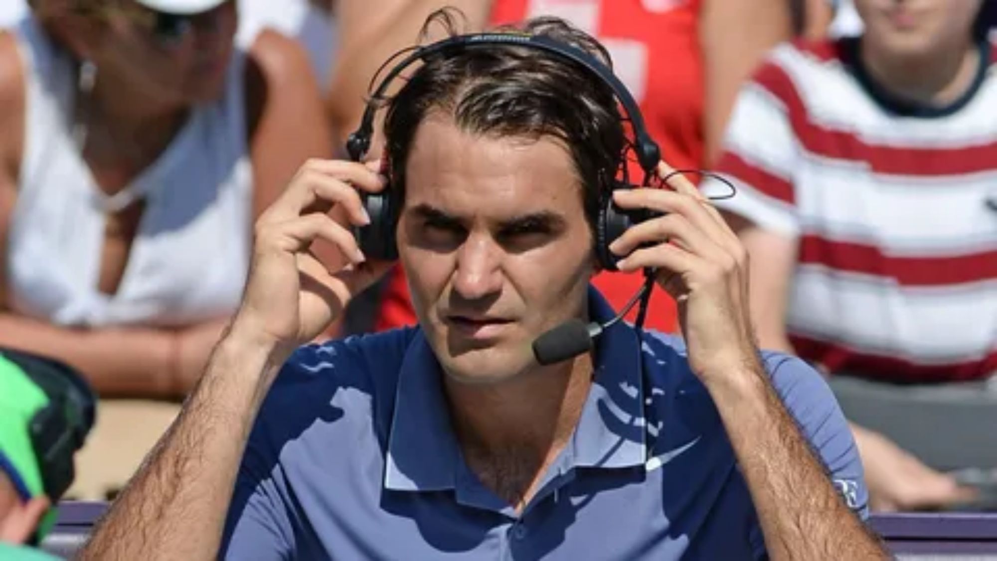 Roger Federer como comentarista Roger Federer como comentarista