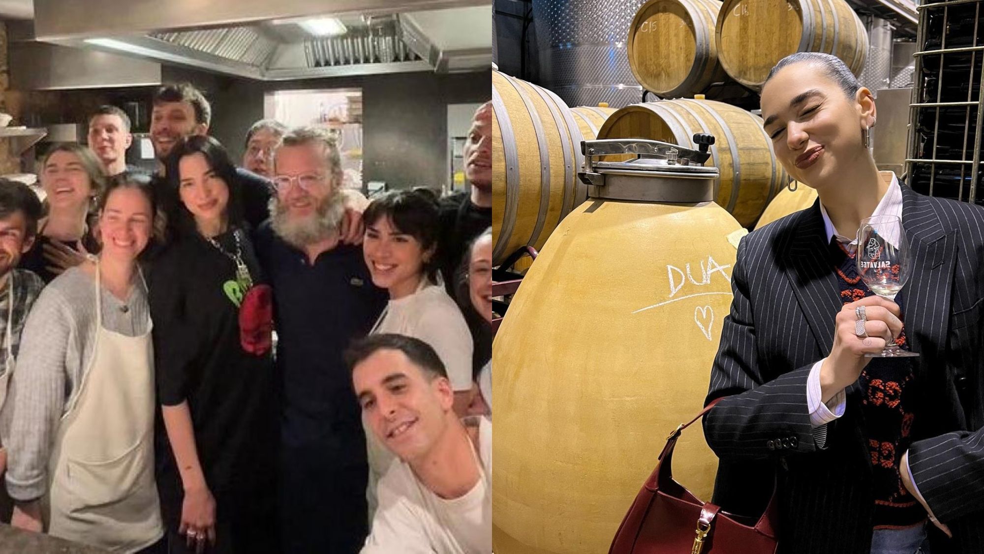 Dua Lipa y su visita Dua Lipa y su visita