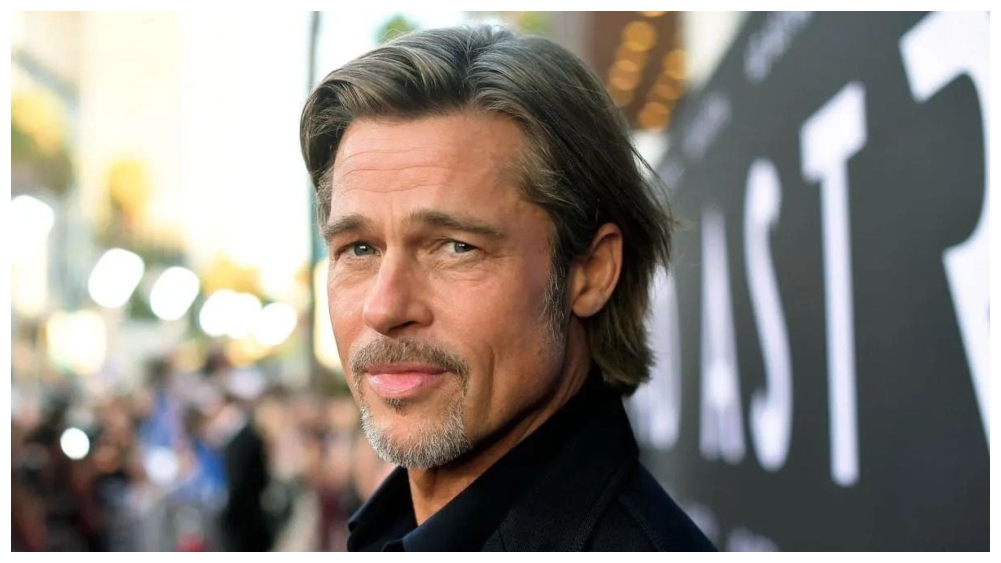 Brad Pitt en un estreno