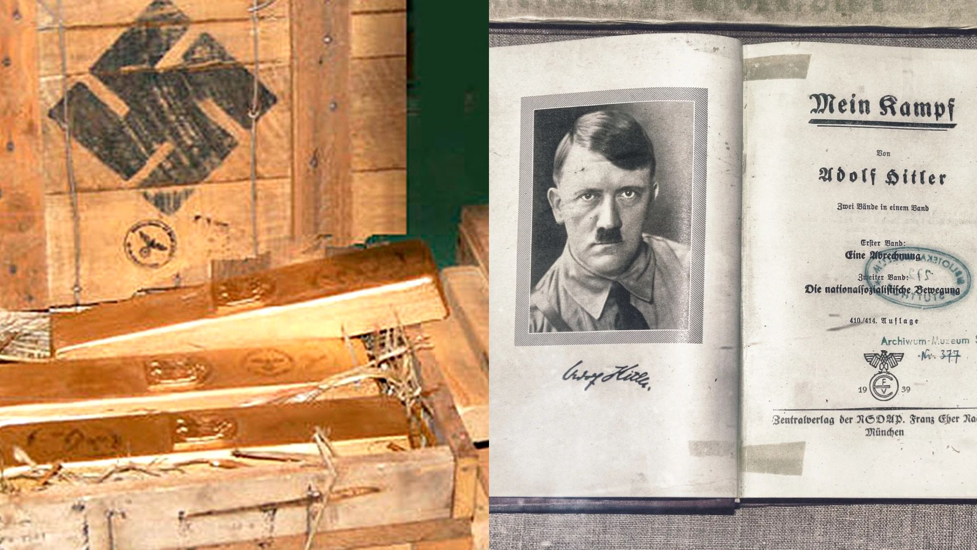 Adolf Hitler y su Mein Kampf