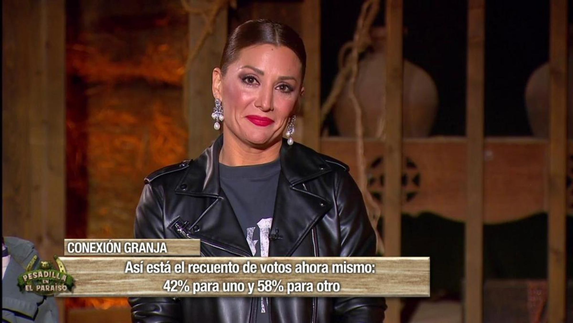 Nagore presentando el programa