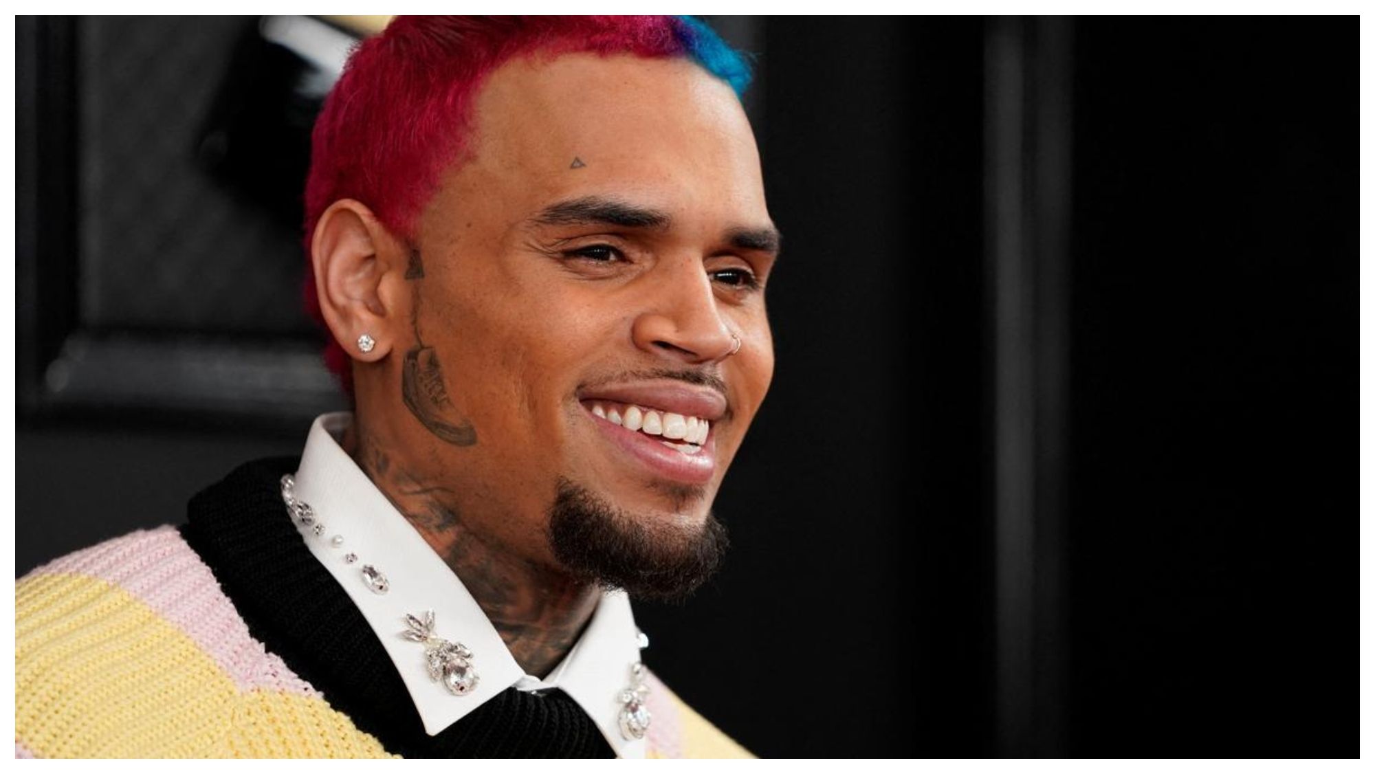 Chris Brown en un evento