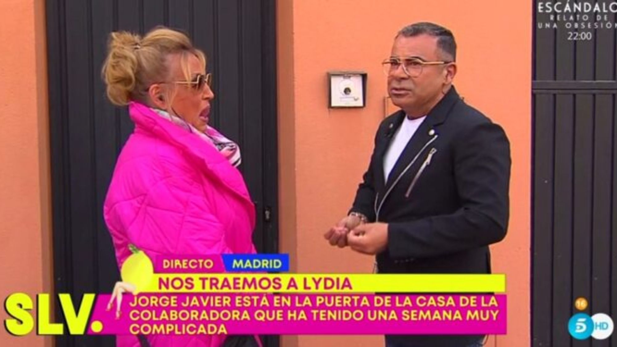 Jorge Javier en la casa de Lydia Lozano Jorge Javier en la casa de Lydia Lozano