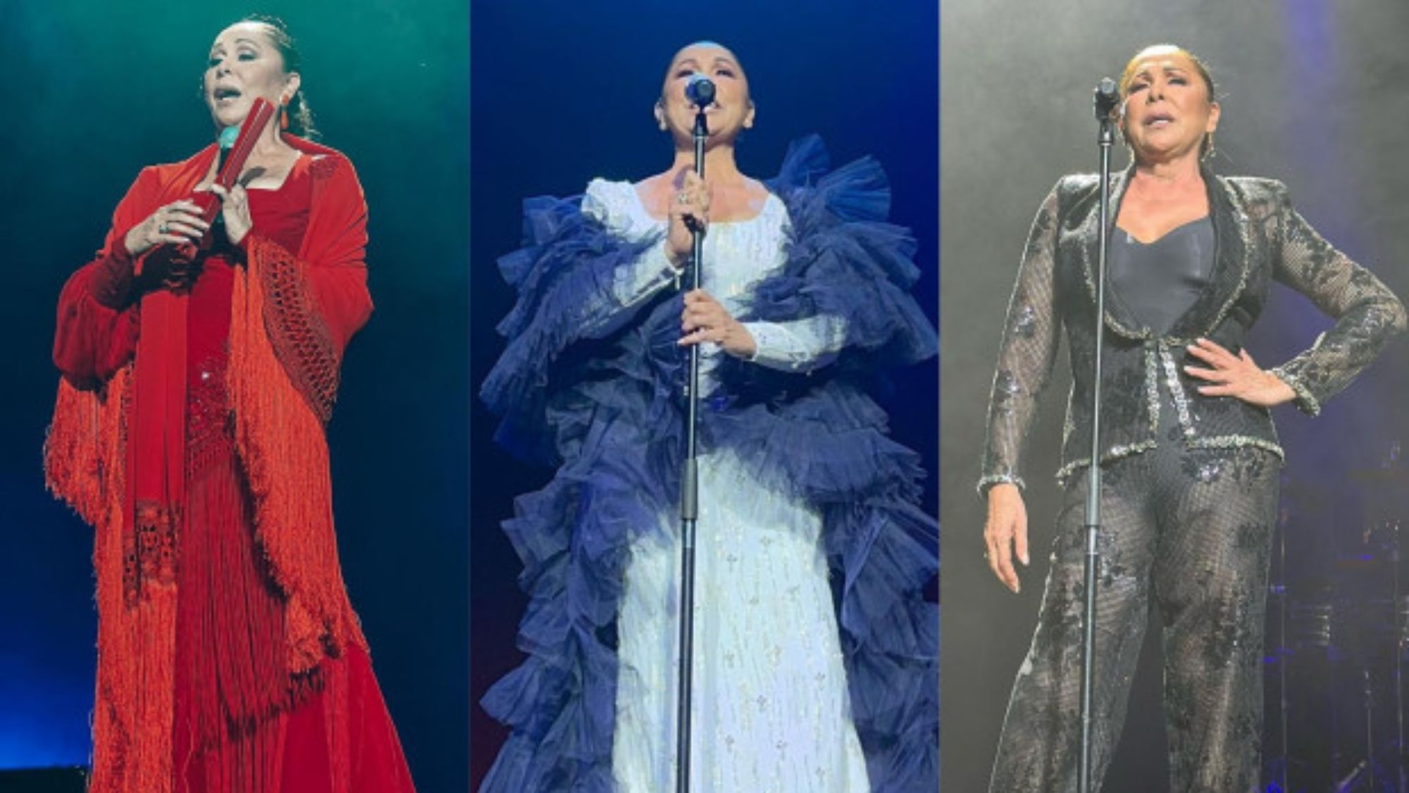 Los vestidos de Isabel Pantoja Los vestidos de Isabel Pantoja